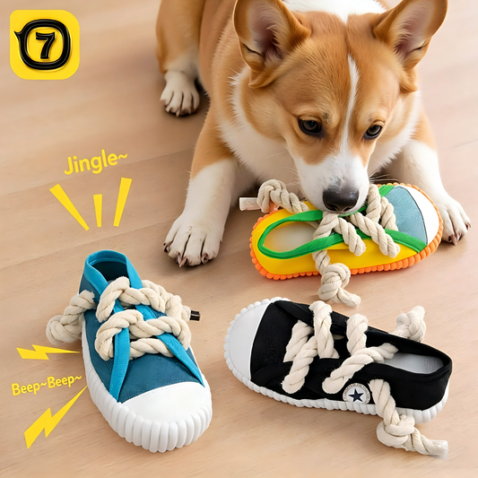 Simulation shoe dog chew toy prevents dogs from chewing shoes and sofas