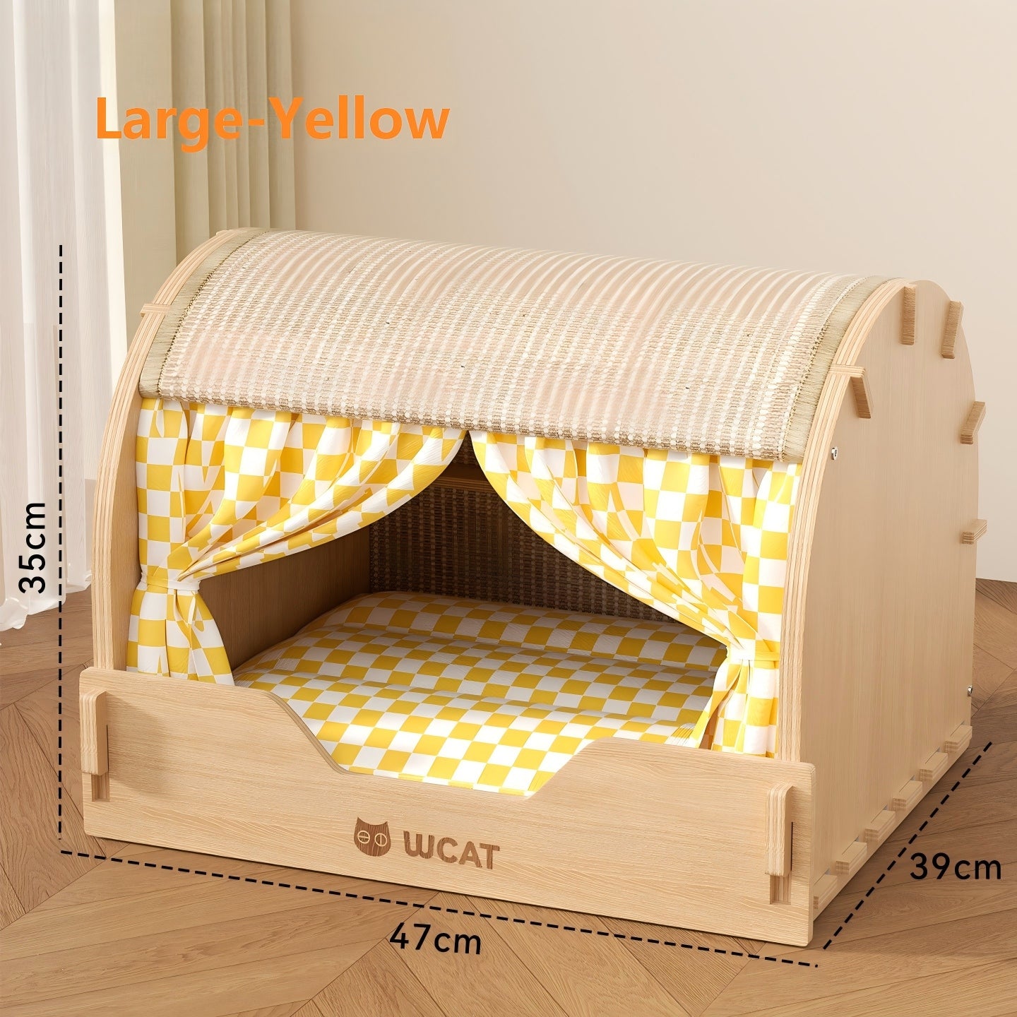 Rainbow Cat Scratching Board Wear Resistant Cat Nest Toy