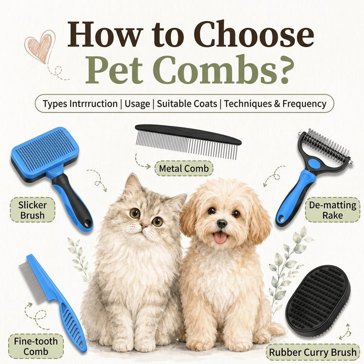 How to Choose the Right Pet Grooming Comb?
