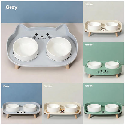 Lovely color Cat dog pet feeding bowl Bark&Paw Lab