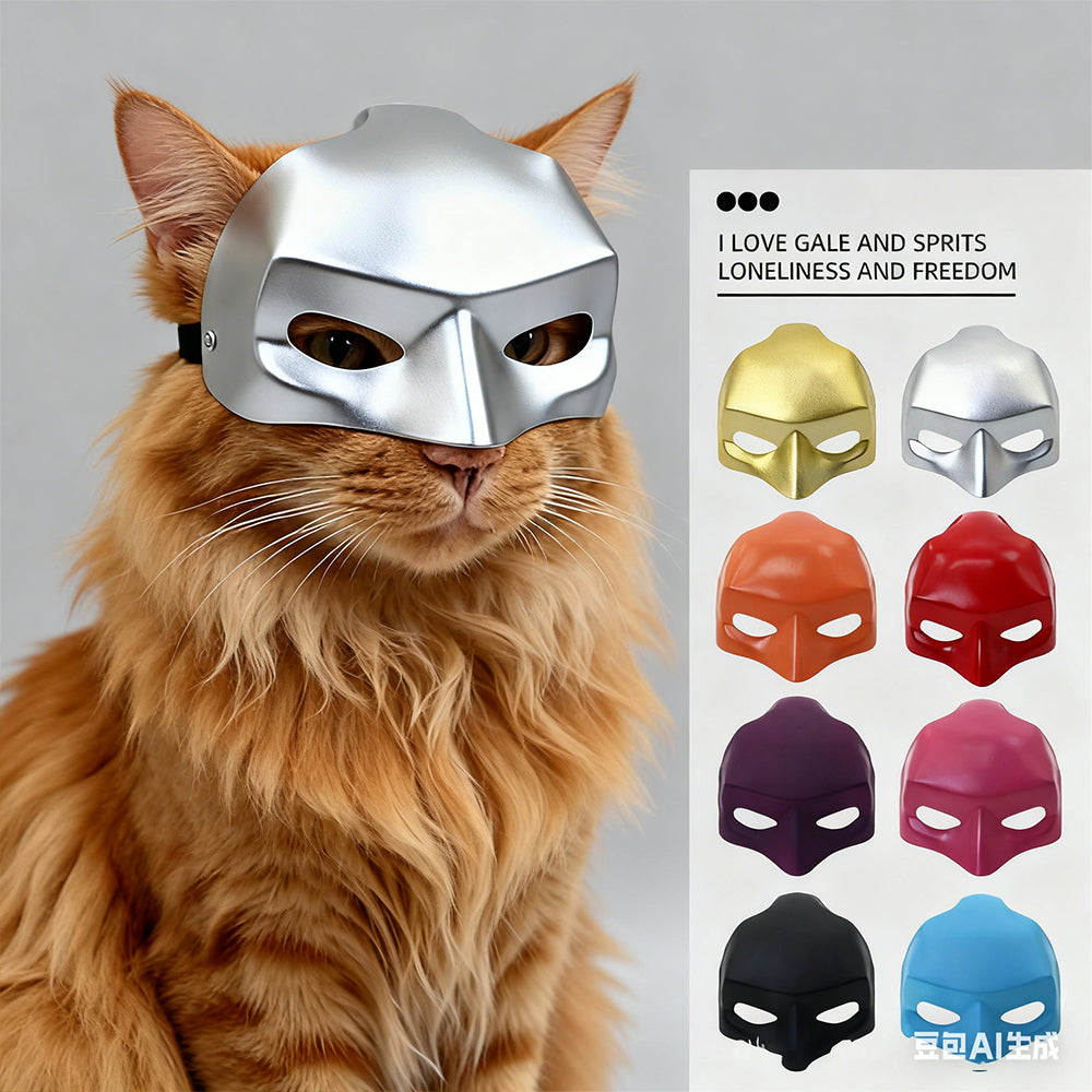 New Design Bat Cat Avenger Mask  Pet Cat Cosplay Mask