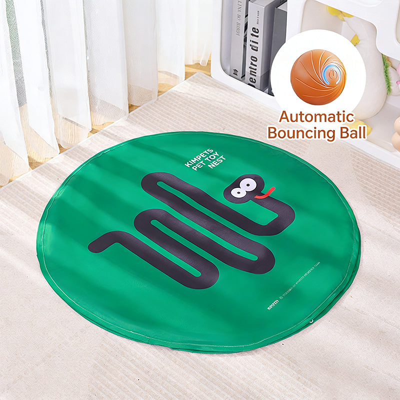 New Arrival Cat Hunting Hood Electric Teaser Ball Automatic Pet Toy for Self-Amusing