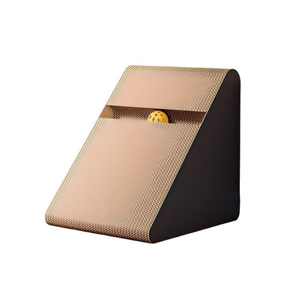 Vertical Triangle Cat Scratcher Wear-resistant Non-shedding Corrugated Paper Sofa Protector