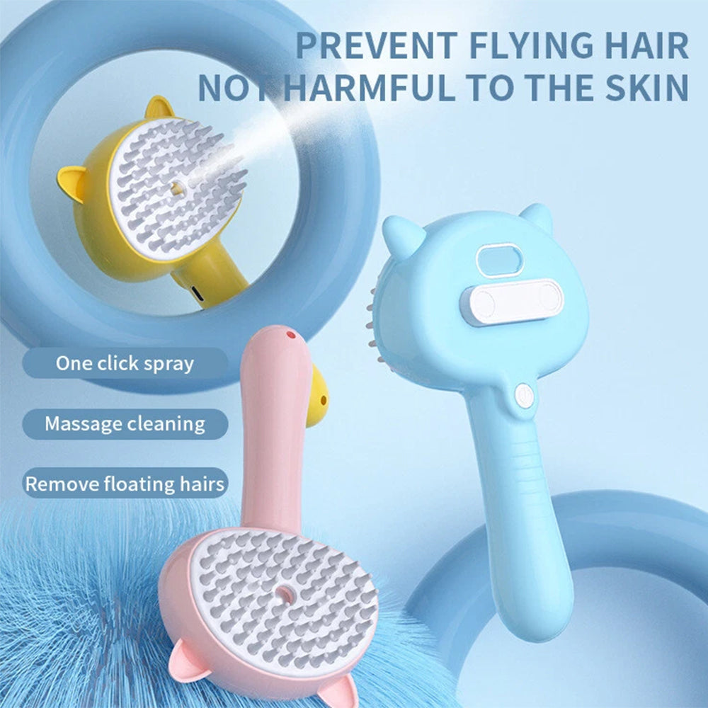 Cat dog Automatic Grooming Brush Bark&Paw Lab