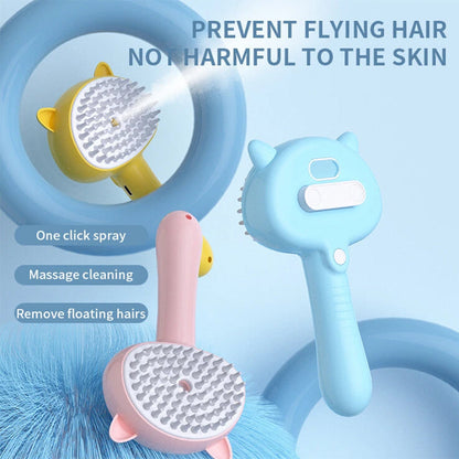 Cat dog Automatic Grooming Brush Bark&Paw Lab