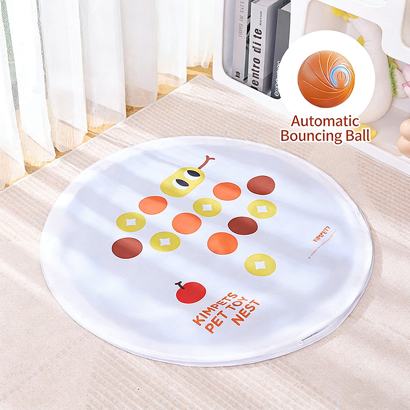 New Arrival Cat Hunting Hood Electric Teaser Ball Automatic Pet Toy for Self-Amusing