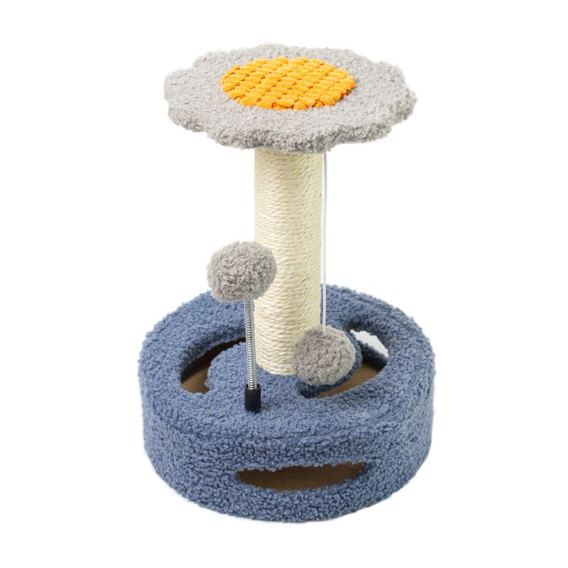 Sunflower Sisal Cat Scratching Post Lovely Cat Tree Toy