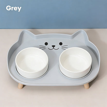 Lovely color Cat dog pet feeding bowl Bark&Paw Lab
