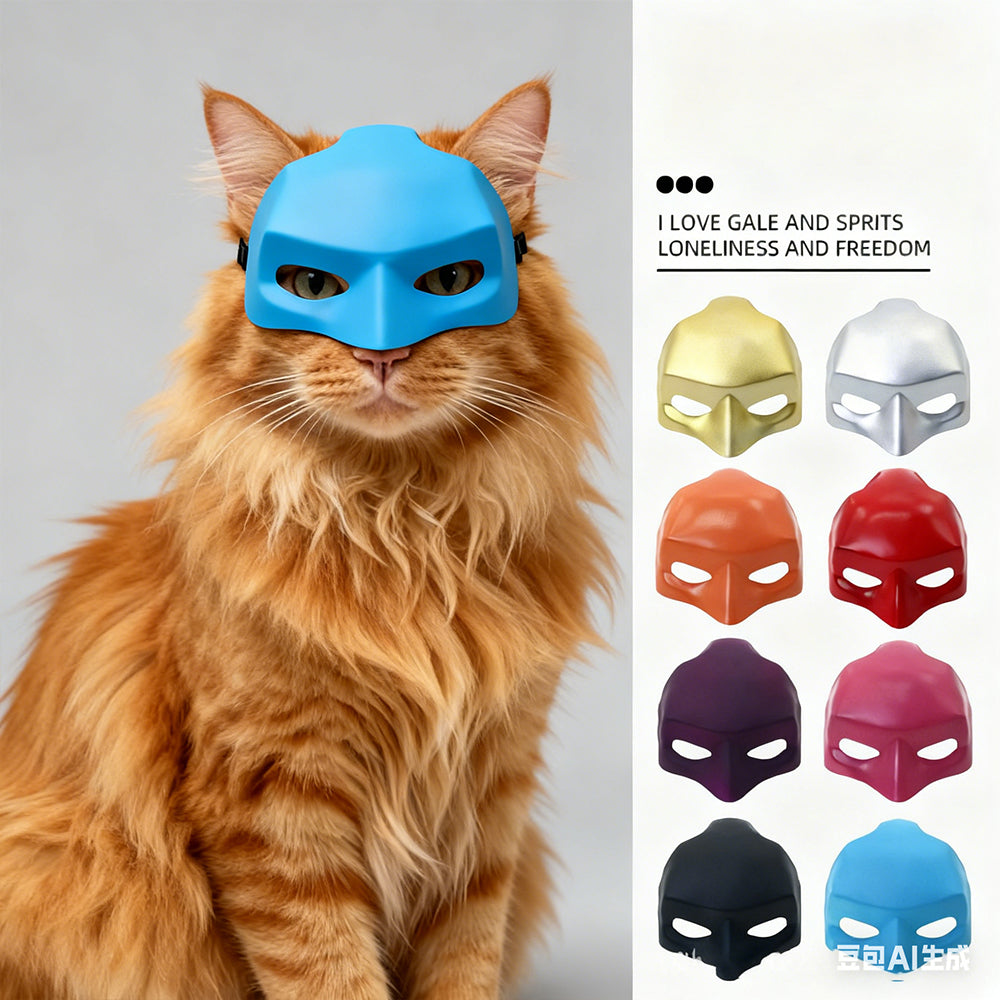 New Design Bat Cat Avenger Mask  Pet Cat Cosplay Mask