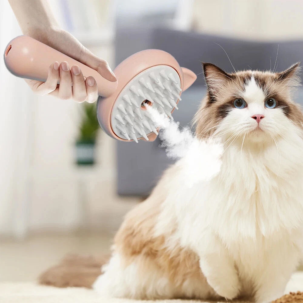 Cat dog Automatic Grooming Brush Bark&Paw Lab