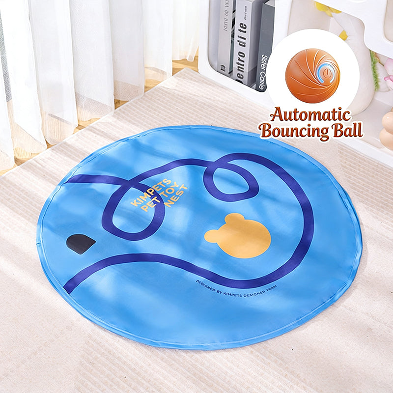 New Arrival Cat Hunting Hood Electric Teaser Ball Automatic Pet Toy for Self-Amusing