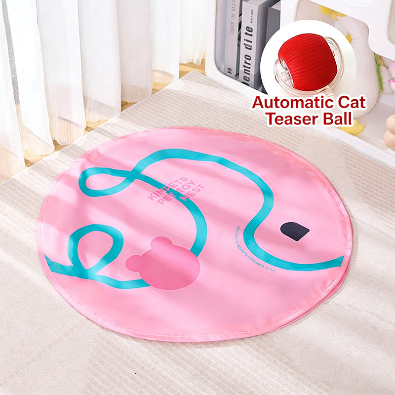 New Arrival Cat Hunting Hood Electric Teaser Ball Automatic Pet Toy for Self-Amusing