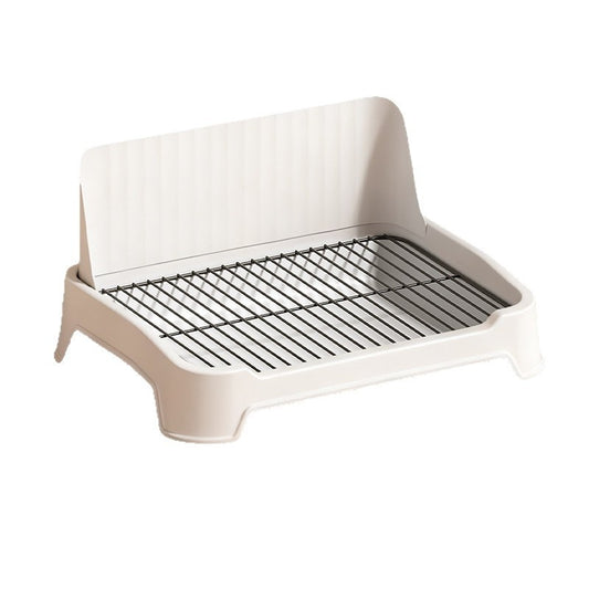 XL Anti-Splash High Fence Small Dog Toilet Tray Pet Supply