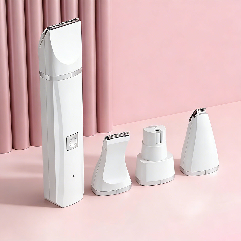 4-in-1 Pet Grooming Trimmer for Cats & Dogs