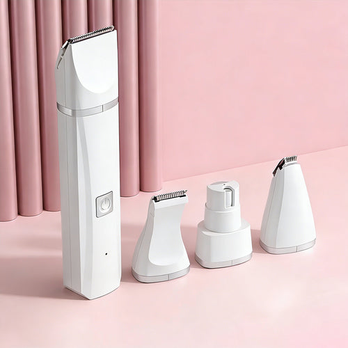 4-in-1 Pet Grooming Trimmer for Cats & Dogs