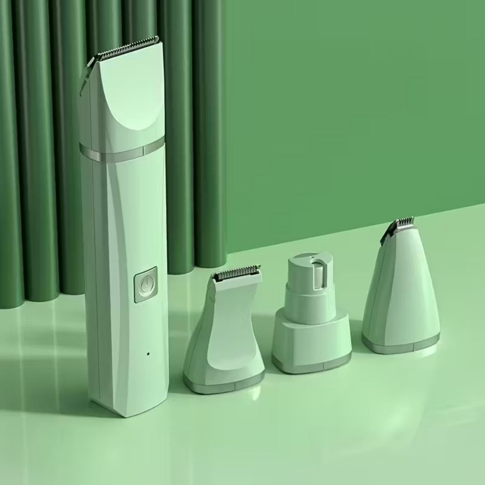 4-in-1 Pet Grooming Trimmer for Cats & Dogs