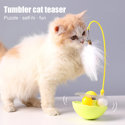 Cat Kitty interactive Teasing Feather Kitten Exercise Toy for All Breeds Bark&Paw Lab