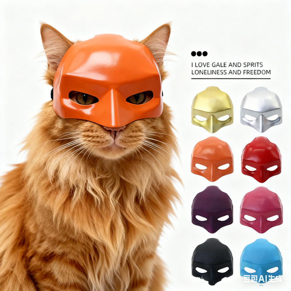 New Design Bat Cat Avenger Mask  Pet Cat Cosplay Mask