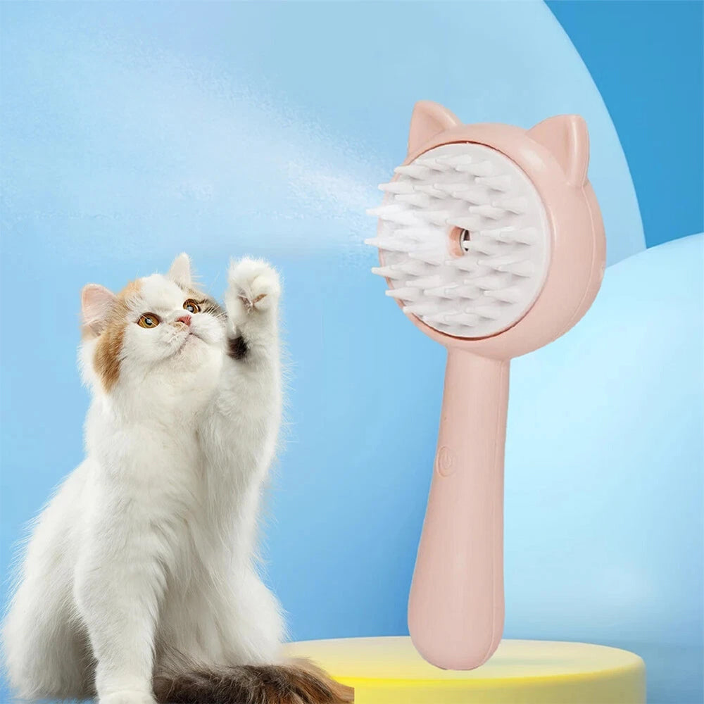 Cat dog Automatic Grooming Brush Bark&Paw Lab