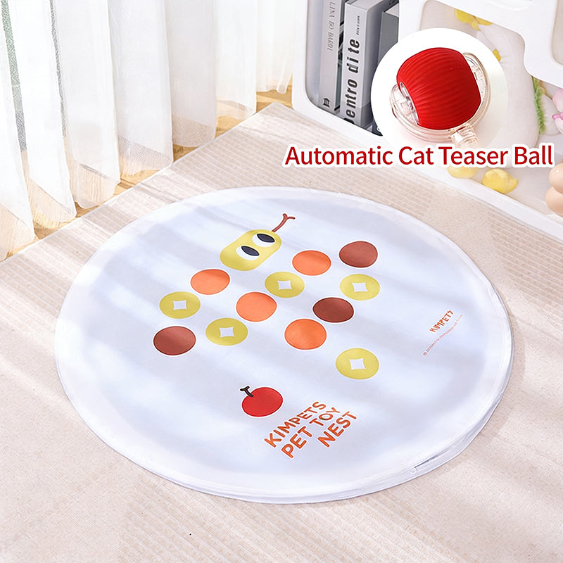 New Arrival Cat Hunting Hood Electric Teaser Ball Automatic Pet Toy for Self-Amusing