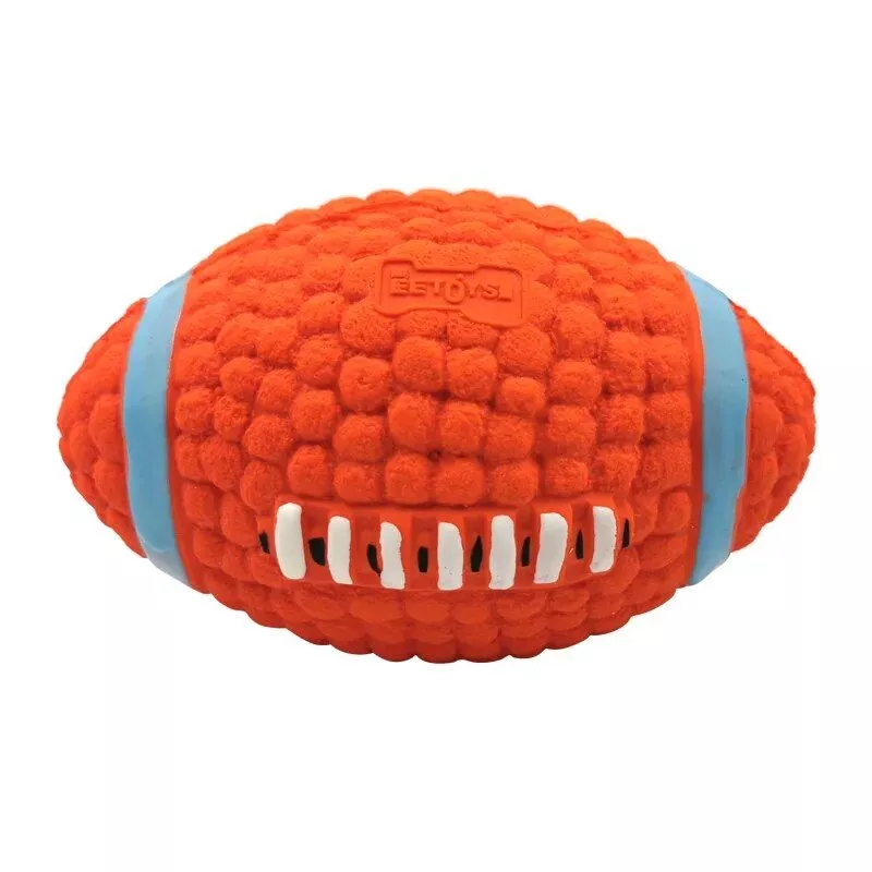 Durable Latex squeaky dog ball toys interactive chew toy for all dog sizes