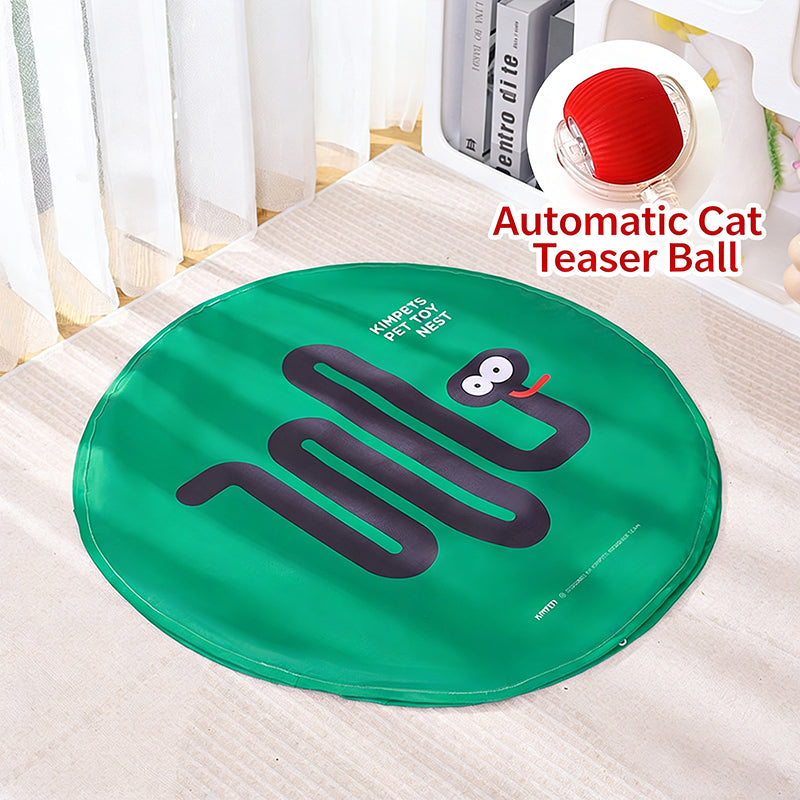 New Arrival Cat Hunting Hood Electric Teaser Ball Automatic Pet Toy for Self-Amusing