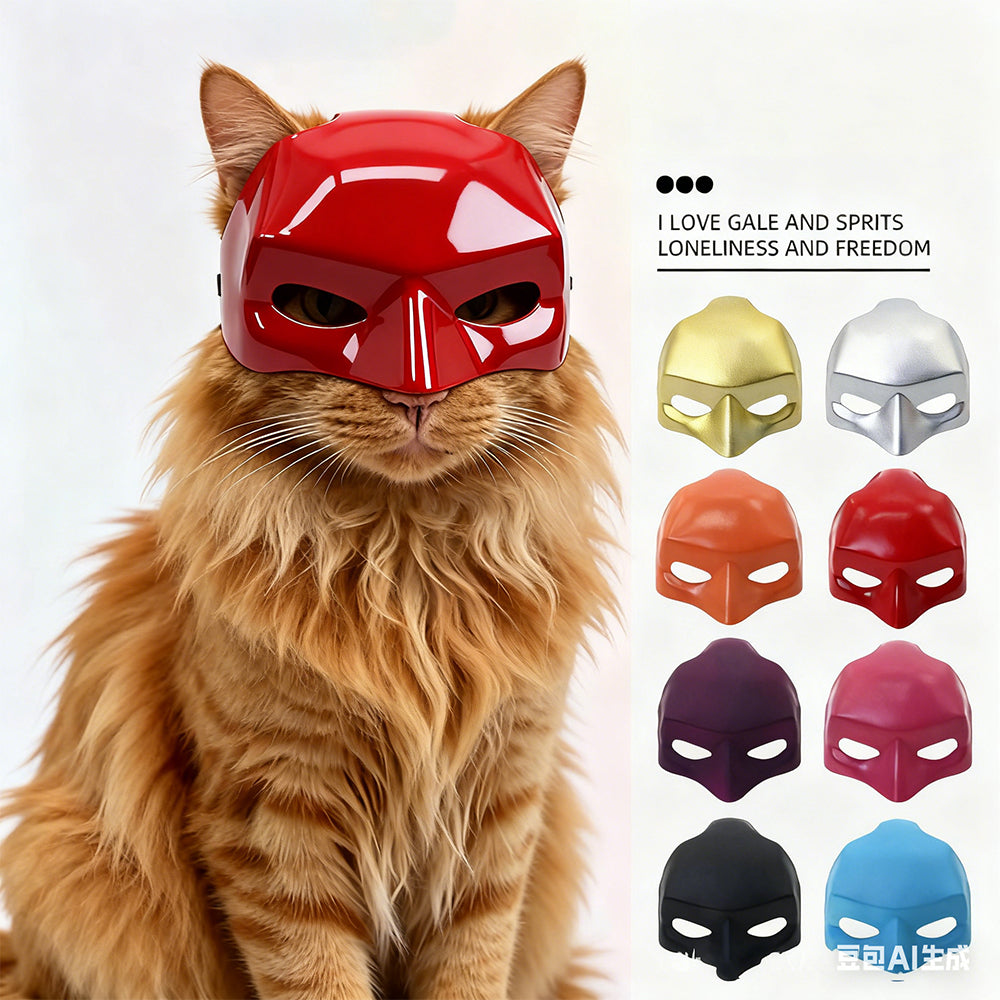 New Design Bat Cat Avenger Mask  Pet Cat Cosplay Mask