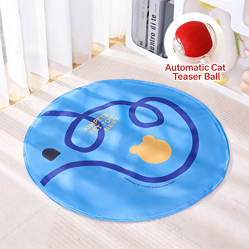 New Arrival Cat Hunting Hood Electric Teaser Ball Automatic Pet Toy for Self-Amusing