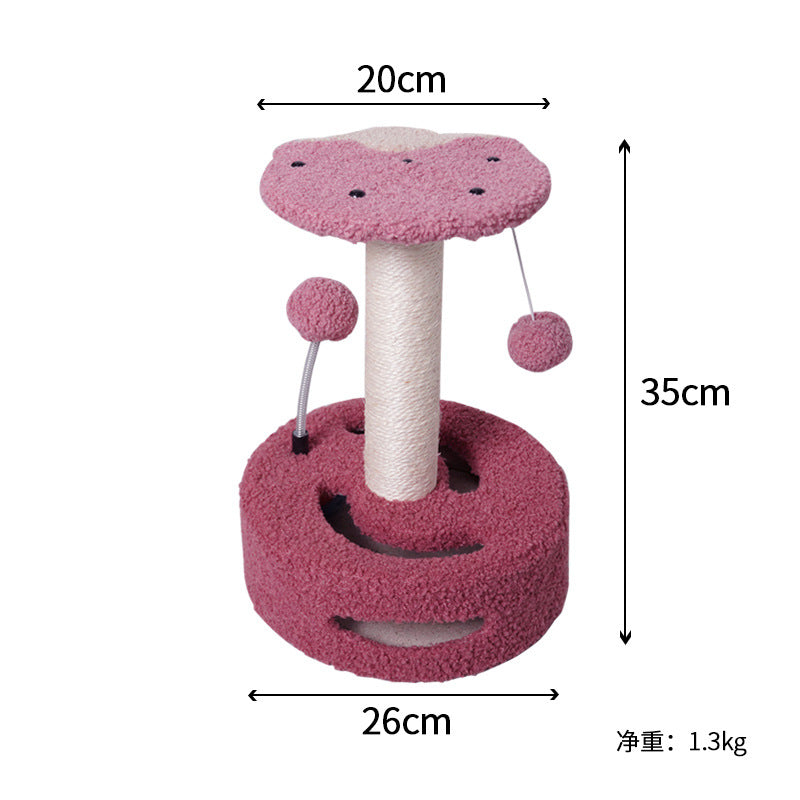 Sunflower Sisal Cat Scratching Post Lovely Cat Tree Toy