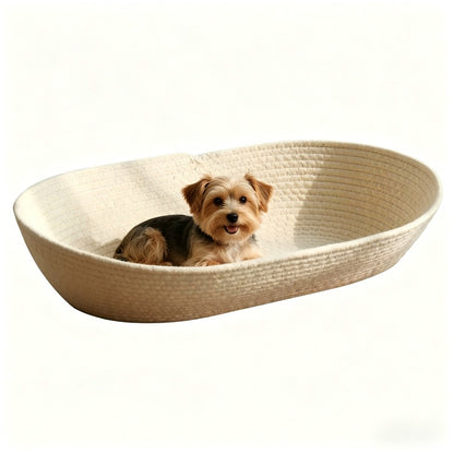 All season oval space capsule bed for cats dogs warm breathable scratch resistant nest