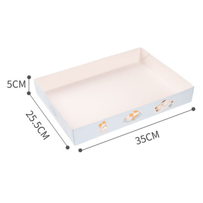 Foldable Disposable Travel Cat Litter Box Thickened Large Capacity Home Cat Toilet