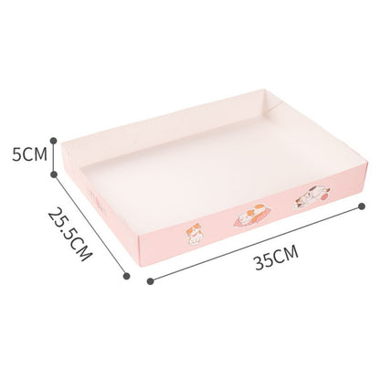 Foldable Disposable Travel Cat Litter Box Thickened Large Capacity Home Cat Toilet