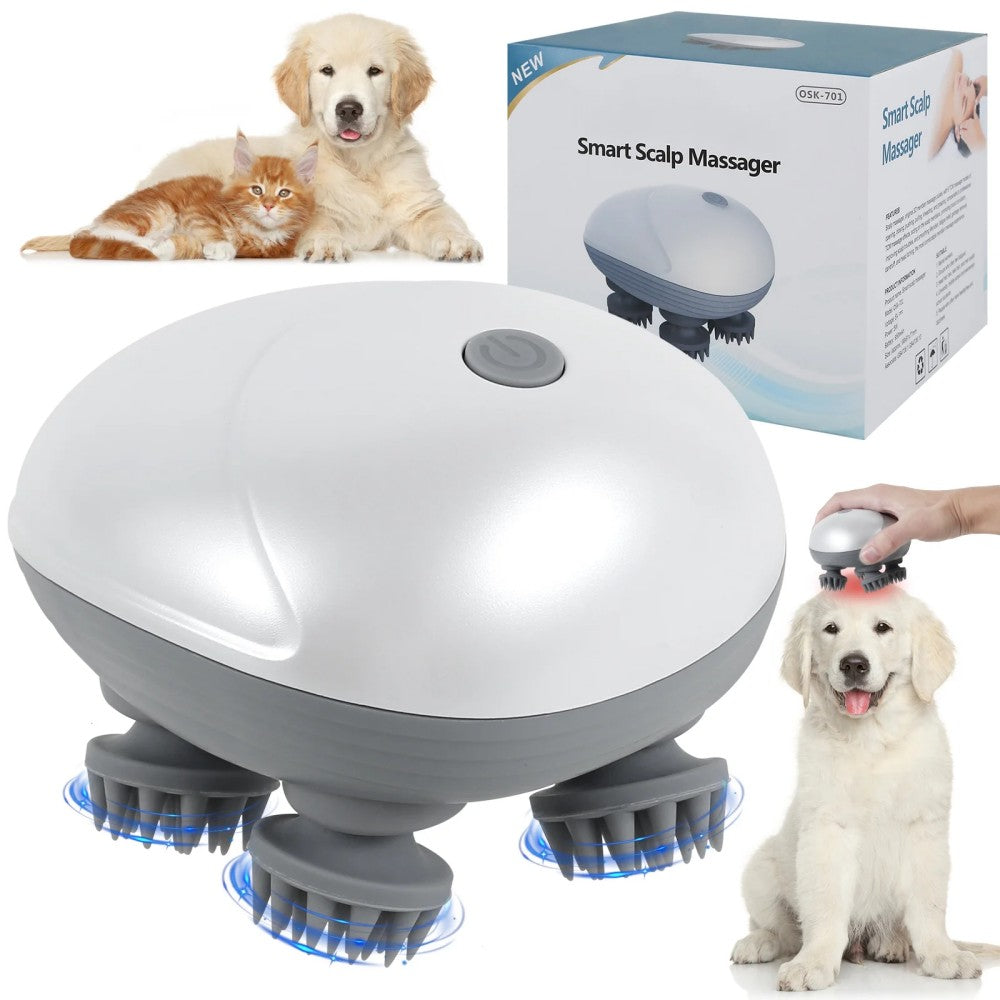 Pet Massager Electric Cat dog Massager Bark&Paw Lab