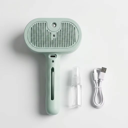 Safe Cool Mist 3 in 1 Massage Comb for Cats Dogs Removes Floating Hair Remover Cleaner