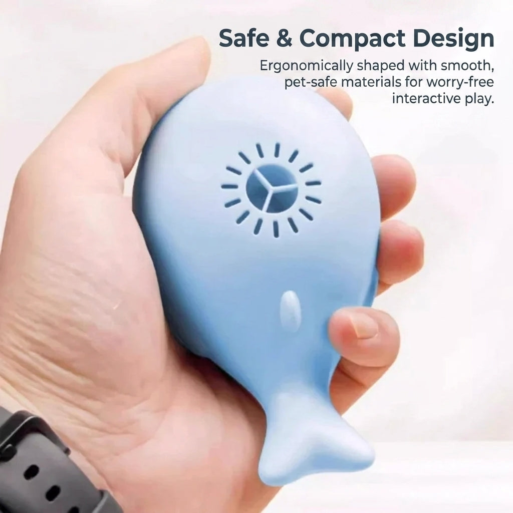 Whale Floating Ball Electric Interactive Cat Toys
