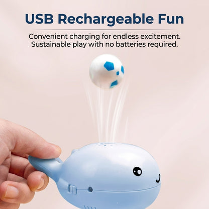 Whale Floating Ball Electric Interactive Cat Toys