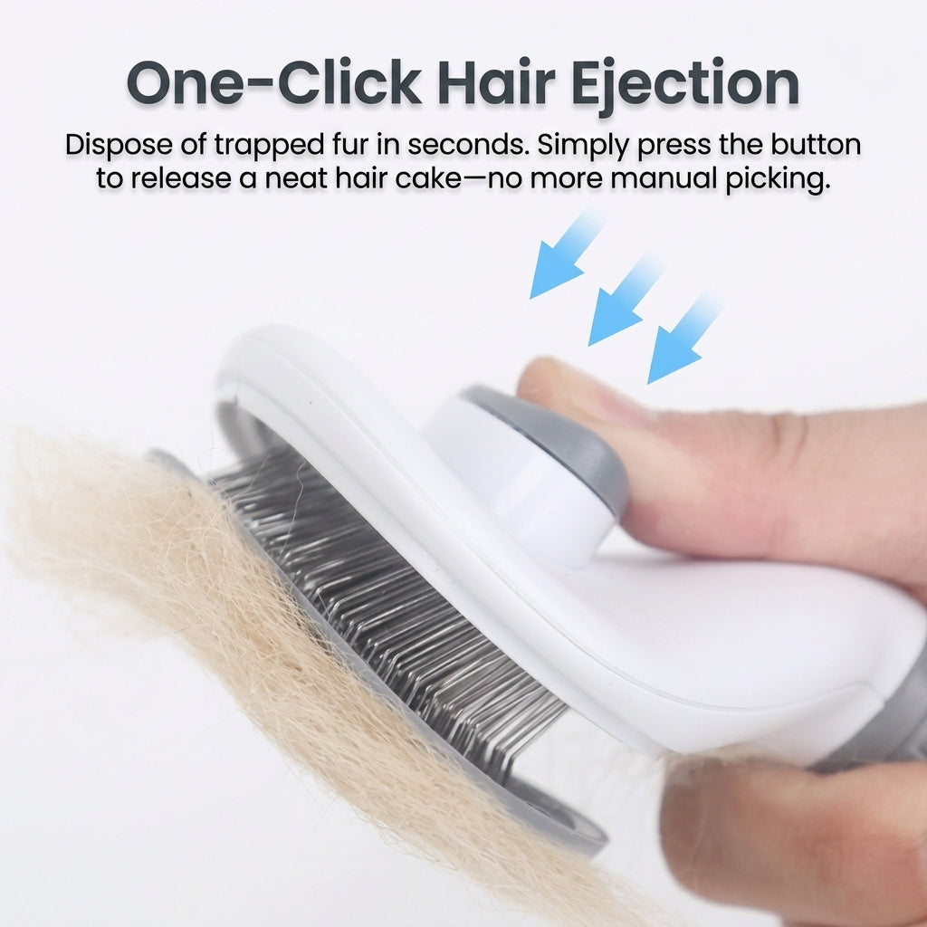 Cat and Dog Steam Brush Pet Grooming Tool Hair Shedding 3 in 1 Massage Combs Steam Brush