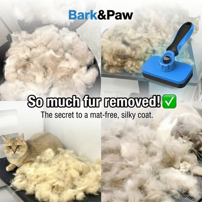 7 in 1 Pet Grooming Kits Dog&Cat Comb Deshedding Brush Nail Clipper with File Bath Brush Premium Pet Supplies
