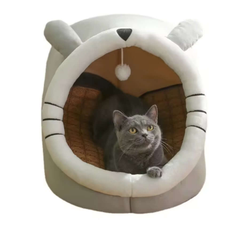 Various Cute Styles Soft Cat Beds Your Cat Will Love