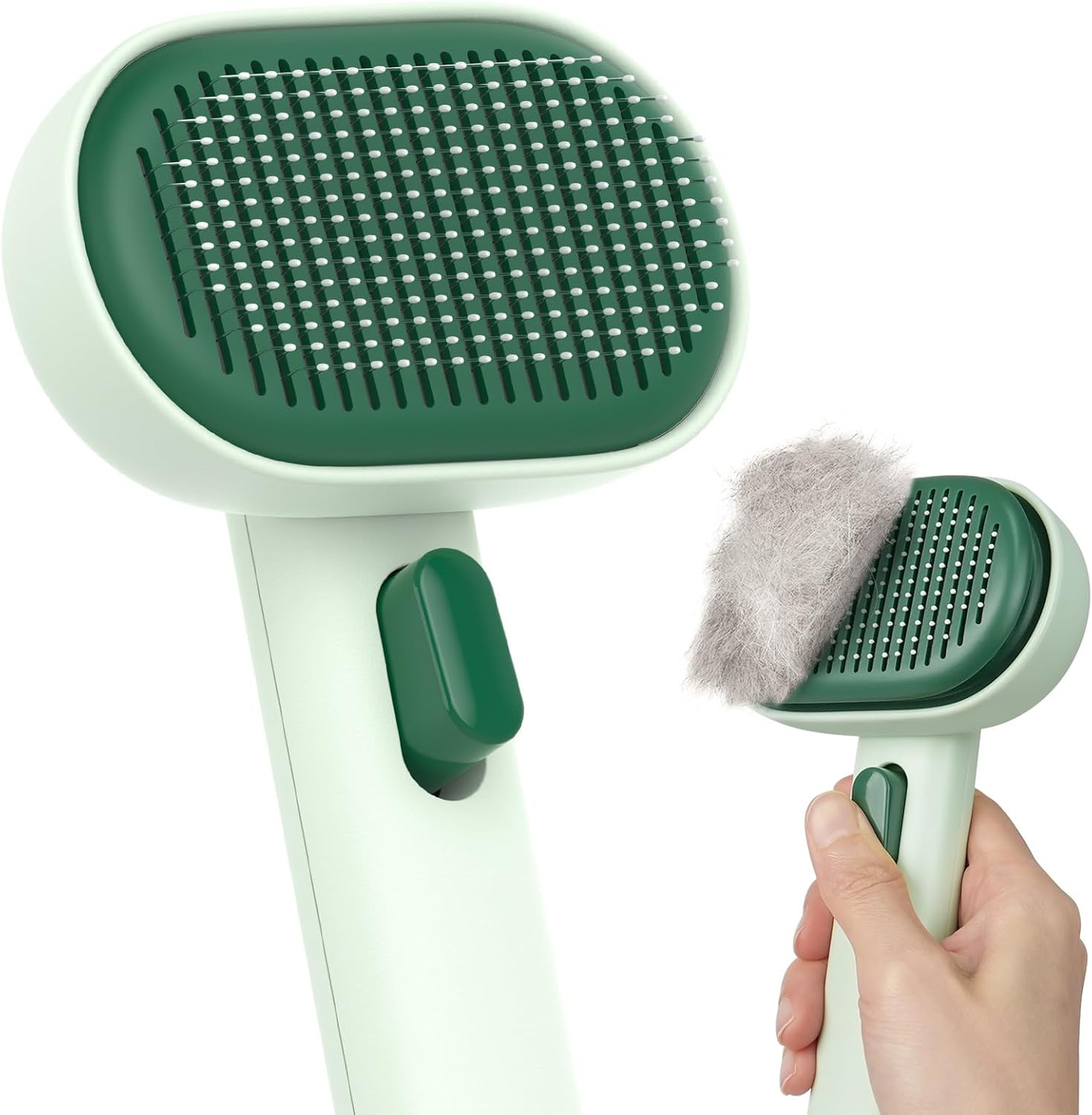 Cat Brush for Shedding & Grooming Indoor Cat Comb for Long/Short Haired Cats Kitten Rabbit Massage Loose Fur Remover
