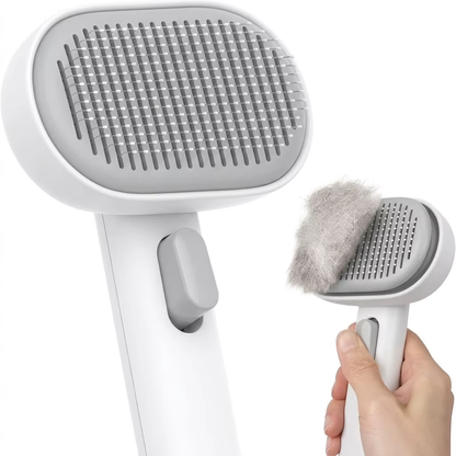 Cat Brush for Shedding & Grooming Indoor Cat Comb for Long/Short Haired Cats Kitten Rabbit Massage Loose Fur Remover