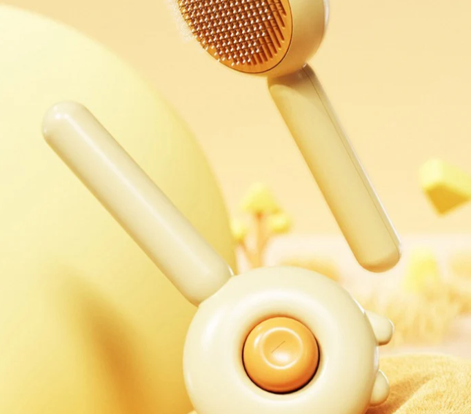 Grooming Needle Brush & Massage Comb for Cat and Dog Bark&Paw Lab