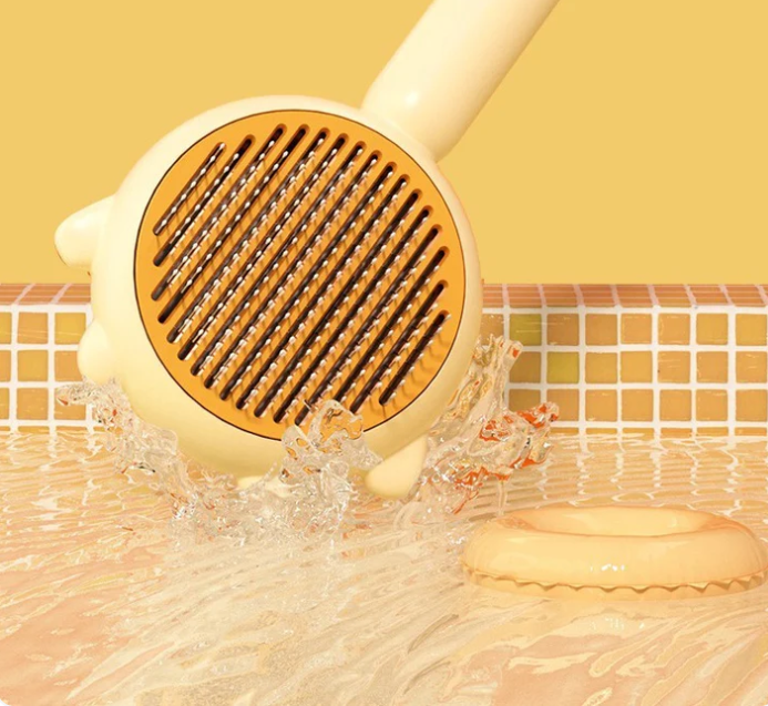 Grooming Needle Brush & Massage Comb for Cat and Dog Bark&Paw Lab