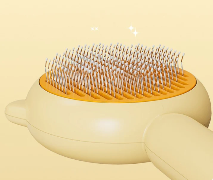 Grooming Needle Brush & Massage Comb for Cat and Dog Bark&Paw Lab