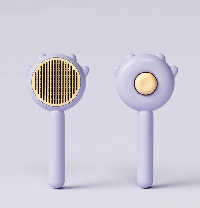 Grooming Needle Brush & Massage Comb for Cat and Dog Bark&Paw Lab