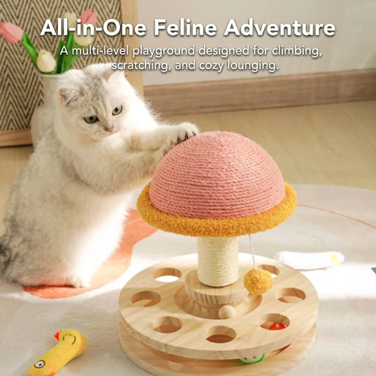 3-in-1 Magic Mushroom for Your Feline Queen