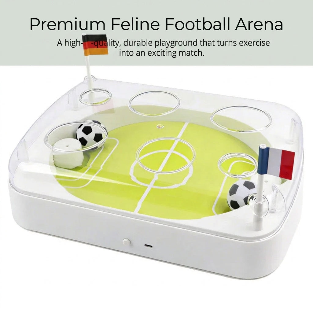Electric Interactive Football Field Cat Ball Toy