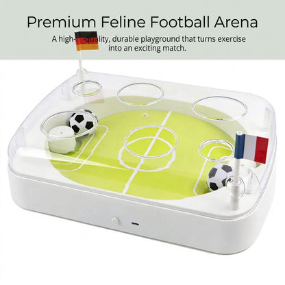 Electric Interactive Football Field Cat Ball Toy