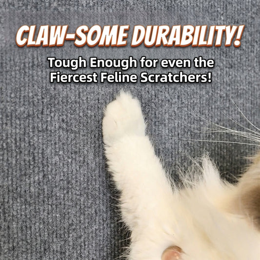 Wall Mount Cat Scratch Pad Wear Resist Cuttable Anti Scratch Wall Sticker