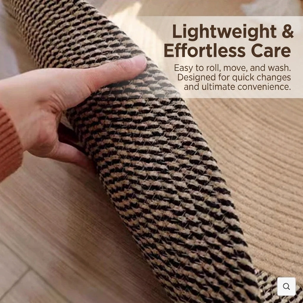 Durable Cat Scratch Mat Rug with Fringe